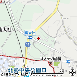 三重県員弁郡東員町南大社540-3周辺の地図