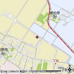 滋賀県草津市下物町264周辺の地図