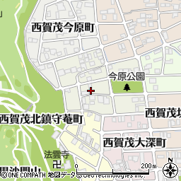 京都府京都市北区西賀茂南今原町128周辺の地図