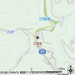 静岡県静岡市清水区広瀬410周辺の地図