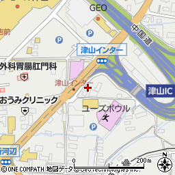 岡山県津山市河辺956周辺の地図