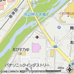 株式会社テフコ　津山営業所周辺の地図