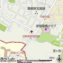 京都府京都市左京区岩倉幡枝町2832周辺の地図