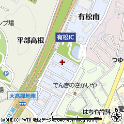 愛知県名古屋市緑区有松南715周辺の地図