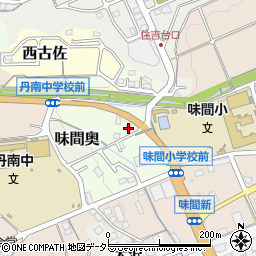 兵庫県丹波篠山市味間南1009周辺の地図