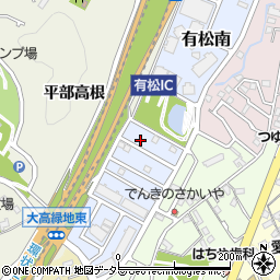 愛知県名古屋市緑区有松南716周辺の地図