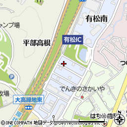 愛知県名古屋市緑区有松南717周辺の地図