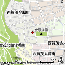 京都府京都市北区西賀茂南今原町126周辺の地図