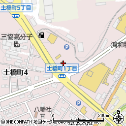 スターバックスコーヒー アピタ豊田元町店周辺の地図