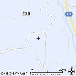 愛知県豊田市東大林町岩本周辺の地図