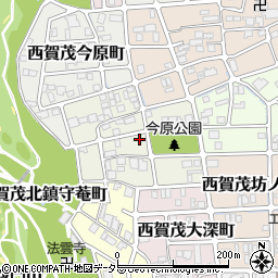 京都府京都市北区西賀茂南今原町126-3周辺の地図