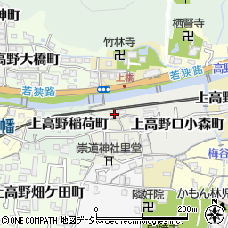 京都府京都市左京区上高野植ノ町31周辺の地図