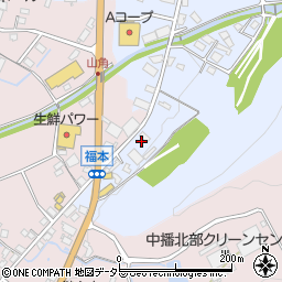 兵庫県神崎郡神河町粟賀町266-2周辺の地図