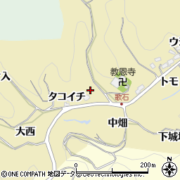 愛知県豊田市豊松町榎ケ入周辺の地図