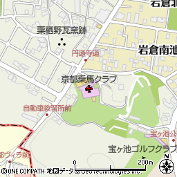 京都乗馬クラブ周辺の地図