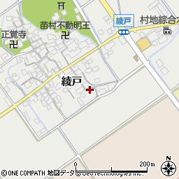 滋賀県蒲生郡竜王町綾戸442周辺の地図