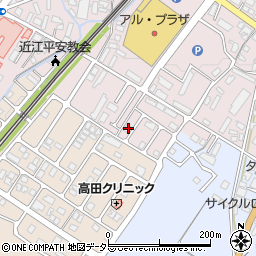 滋賀県野洲市小篠原2718周辺の地図