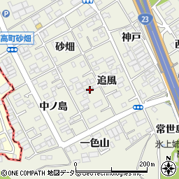 愛知県名古屋市緑区大高町追風22周辺の地図