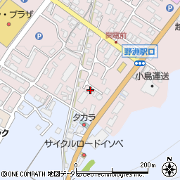 滋賀県野洲市小篠原847周辺の地図