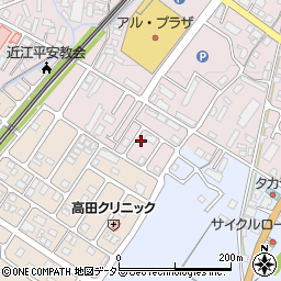 滋賀県野洲市小篠原2714周辺の地図