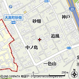 愛知県名古屋市緑区大高町追風7周辺の地図