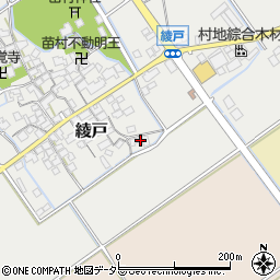 滋賀県蒲生郡竜王町綾戸359周辺の地図