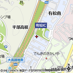 愛知県名古屋市緑区有松南702周辺の地図