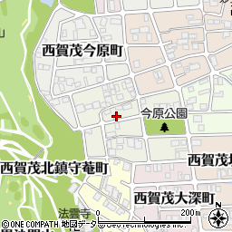 京都府京都市北区西賀茂南今原町65周辺の地図