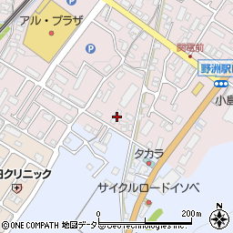 滋賀県野洲市小篠原868周辺の地図