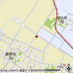 滋賀県草津市下物町1134-2周辺の地図