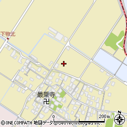 滋賀県草津市下物町1217-2周辺の地図