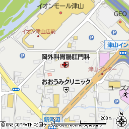 岡山県津山市河辺943周辺の地図
