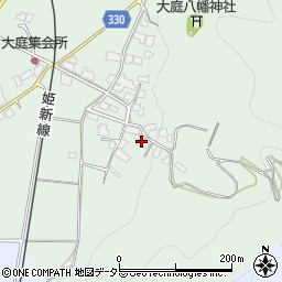 岡山県真庭市大庭209周辺の地図