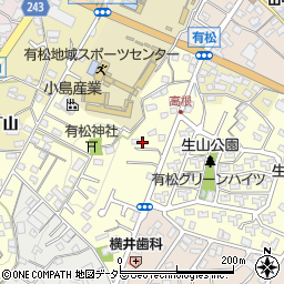 愛知県名古屋市緑区有松町大字桶狭間高根10周辺の地図