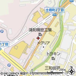 オイレス工業豊田支店周辺の地図