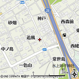愛知県名古屋市緑区大高町追風48周辺の地図