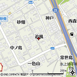 愛知県名古屋市緑区大高町追風37周辺の地図