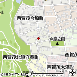 京都府京都市北区西賀茂南今原町30周辺の地図