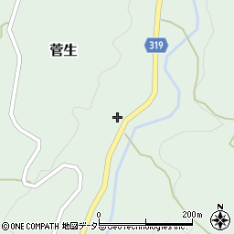 岡山県新見市菅生5325-1周辺の地図