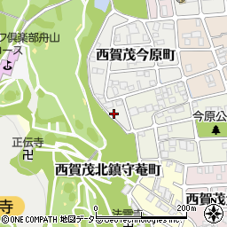 京都府京都市北区西賀茂今原町18周辺の地図