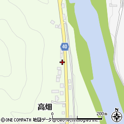 島根県邑智郡美郷町高畑187-1周辺の地図