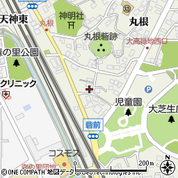 愛知県名古屋市緑区大高町砦前周辺の地図