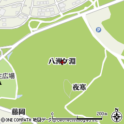愛知県名古屋市緑区大高町八洲ケ淵周辺の地図