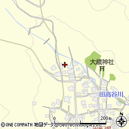 兵庫県西脇市黒田庄町田高815周辺の地図