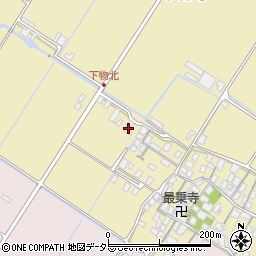 滋賀県草津市下物町597周辺の地図