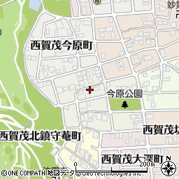 京都府京都市北区西賀茂南今原町32周辺の地図