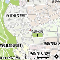 京都府京都市北区西賀茂南今原町52周辺の地図