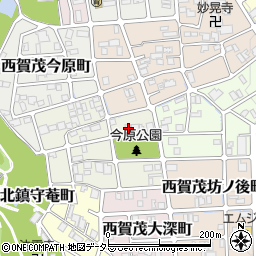 京都府京都市北区西賀茂南今原町82周辺の地図