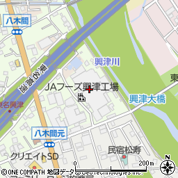 株式会社ＪＡしみずサービス　興津出荷事務所周辺の地図