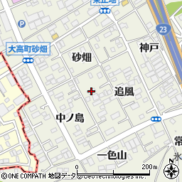 愛知県名古屋市緑区大高町追風5周辺の地図